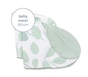 Doomoo - Housse pour Coussin d’Allaitement Softy - Leaves Aqua Green