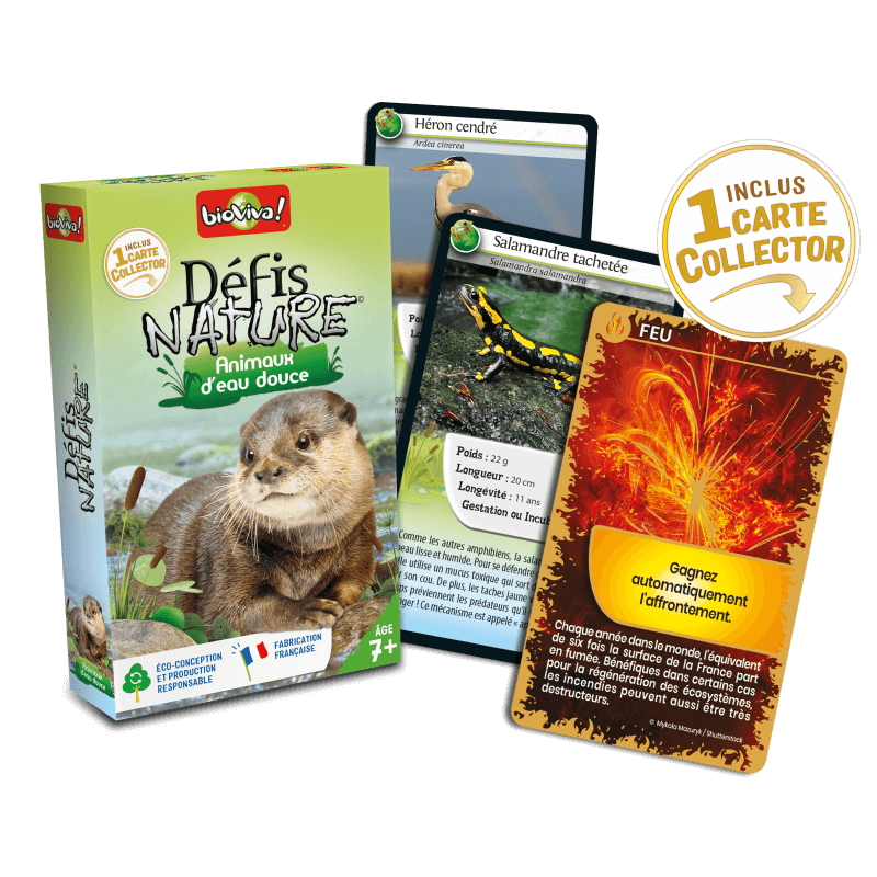 Bioviva! - Défis Nature - Animaux d'eau douce - 7 ans et +