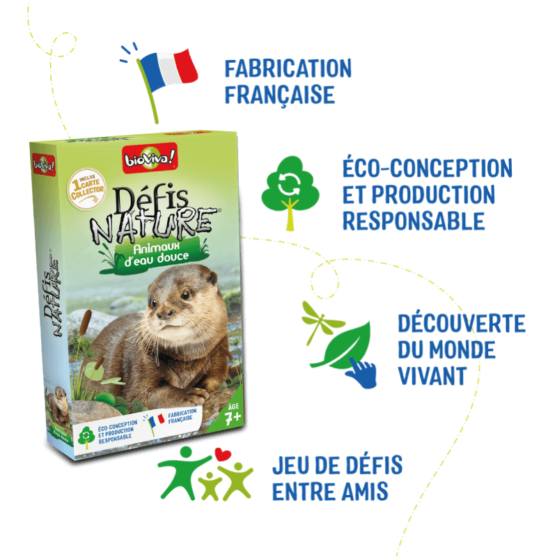 Bioviva! - Défis Nature - Animaux d'eau douce - 7 ans et +
