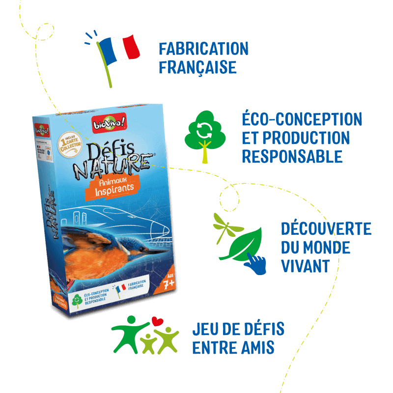 Bioviva! - Défis Nature - Animaux Inspirants - 7 ans et +