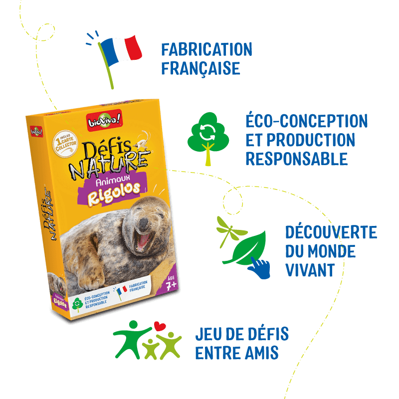 Bioviva! - Défis Nature - Animaux Rigolos - 7 ans et +