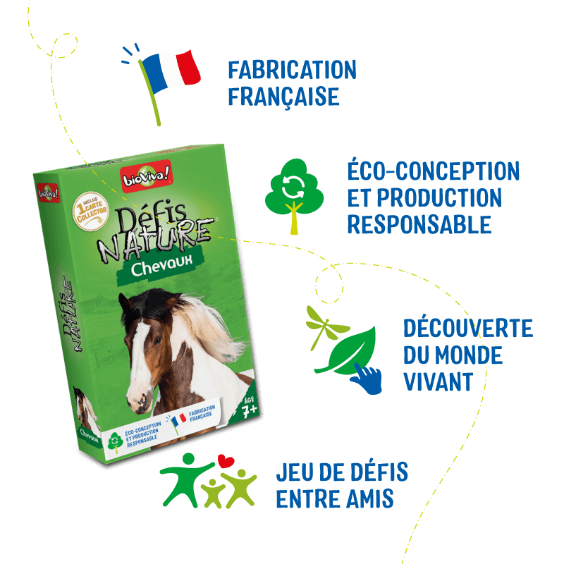 Bioviva! - Défis Nature - Chevaux - 7 ans et +