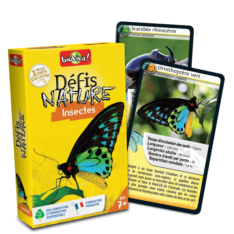 Bioviva! - Défis Nature - Insectes - 7 ans et +
