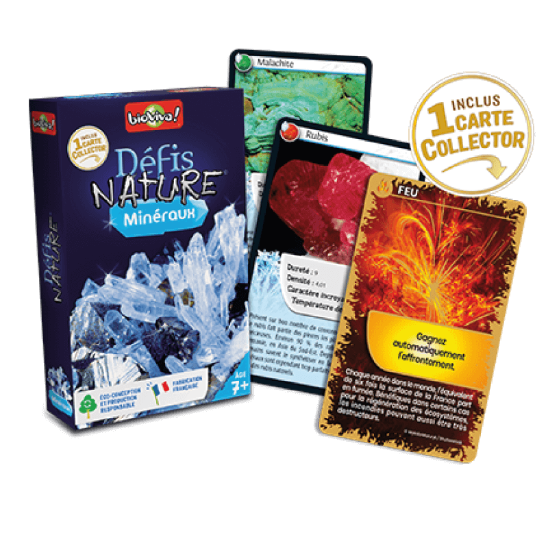 Bioviva! - Défis Nature - Minéraux - 7 ans et +