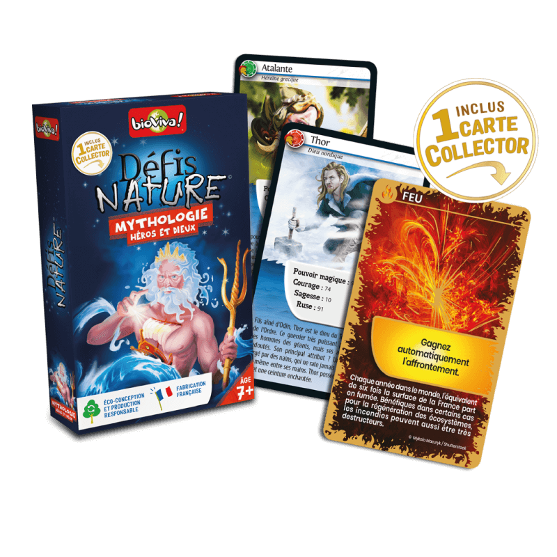 Bioviva! - Défis Nature - Mythologie Héros et Dieux - 7 ans et +