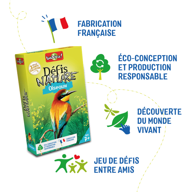 Bioviva! - Défis Nature - Oiseaux - 7 ans et +