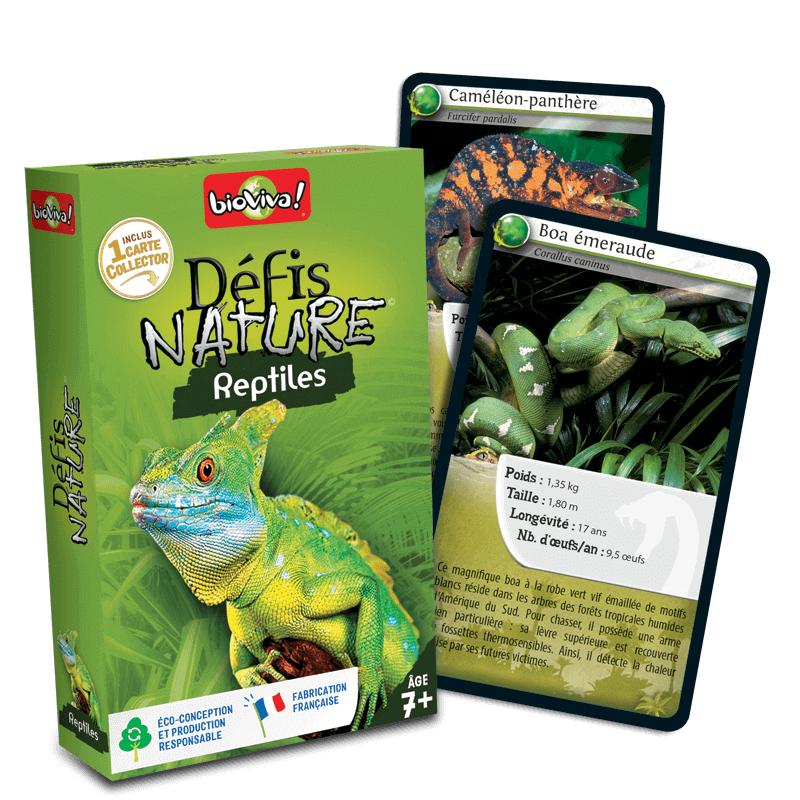 Bioviva! - Défis Nature - Reptiles - 7 ans et +