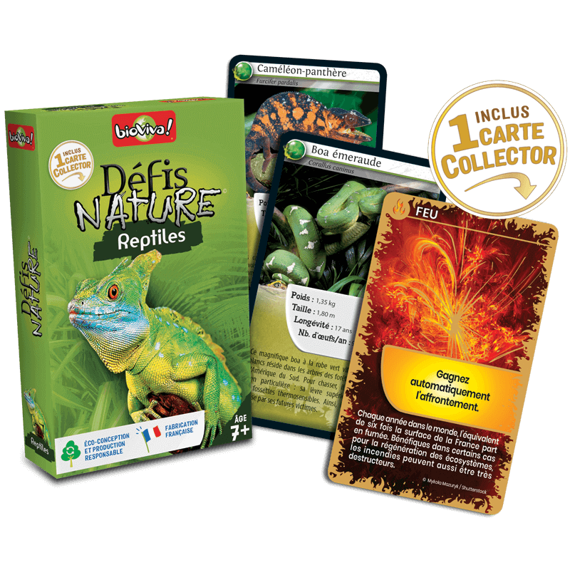 Bioviva! - Défis Nature - Reptiles - 7 ans et +