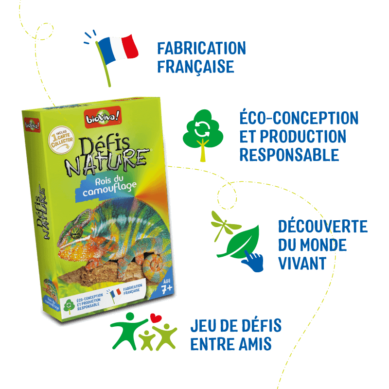 Bioviva! - Défis Nature - Rois du Camouflage - 7 ans et +