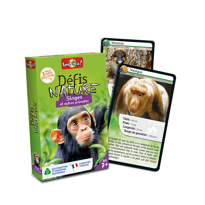 Bioviva! - Défis Nature - Singes et Autres Primates - 7 ans et +