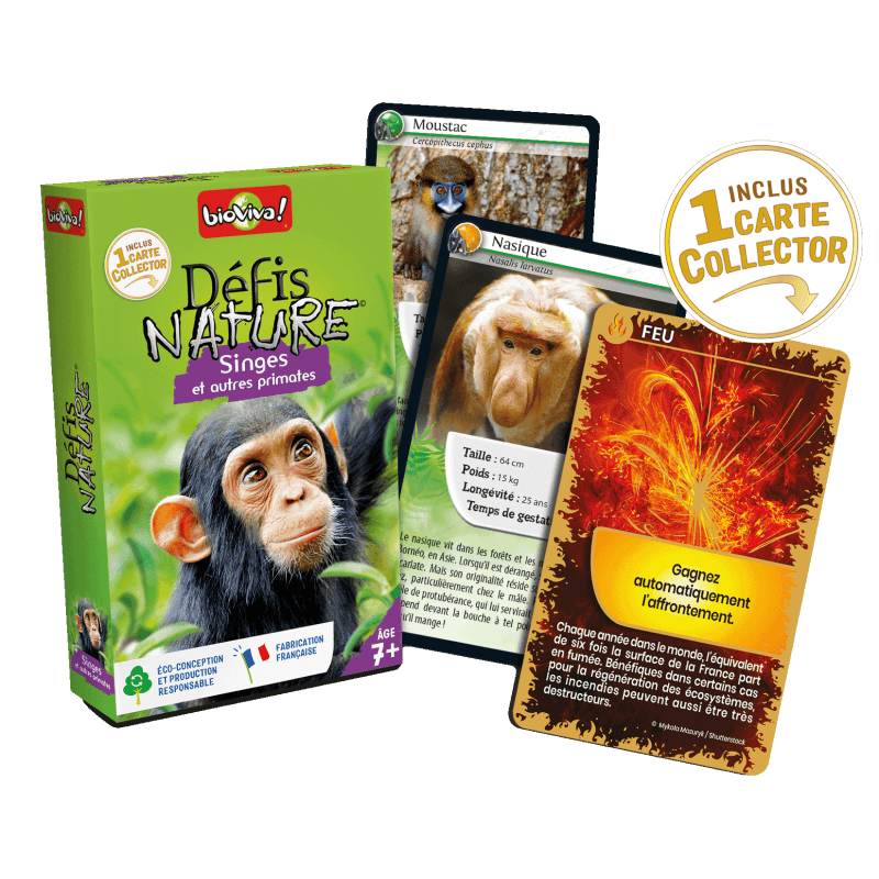 Bioviva! - Défis Nature - Singes et Autres Primates - 7 ans et +