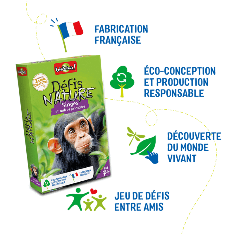 Bioviva! - Défis Nature - Singes et Autres Primates - 7 ans et +