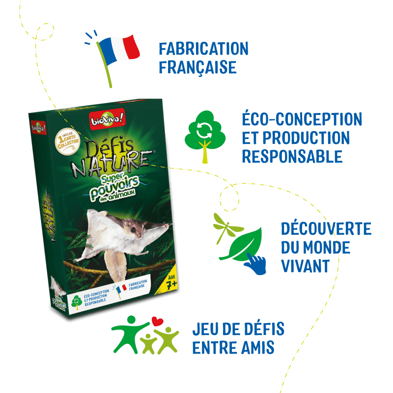 Bioviva! - Défis Nature - Super Pouvoirs des Animaux - 7 ans et +