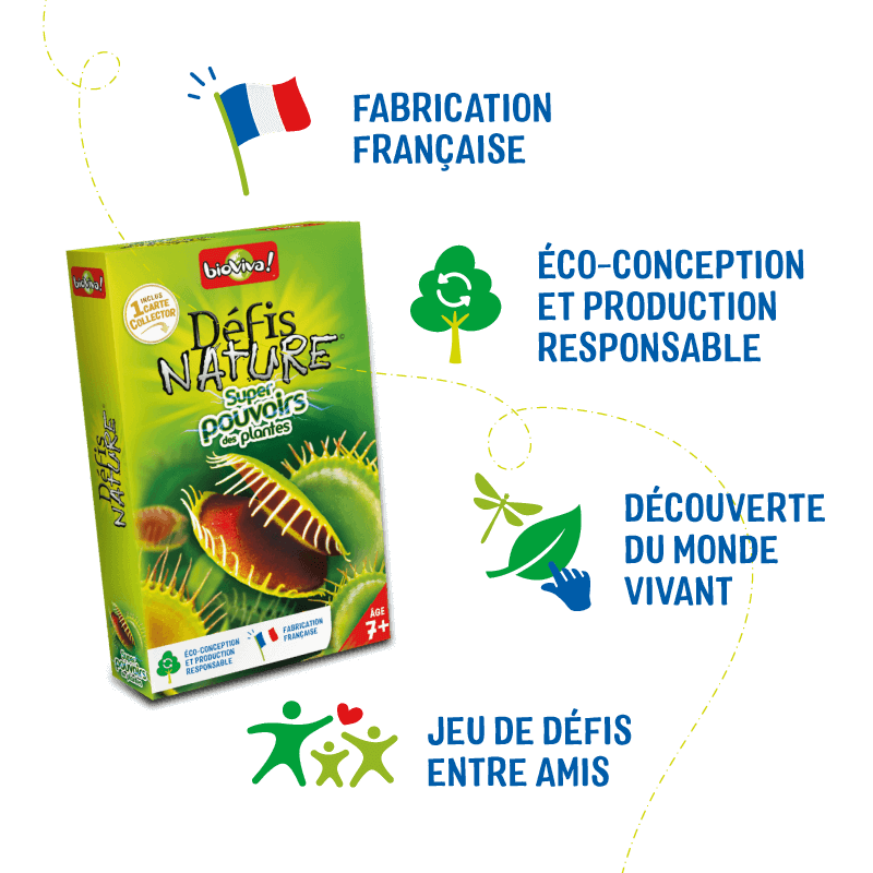 Bioviva! - Défis Nature - Super Pouvoirs des Plantes - 7 ans et +