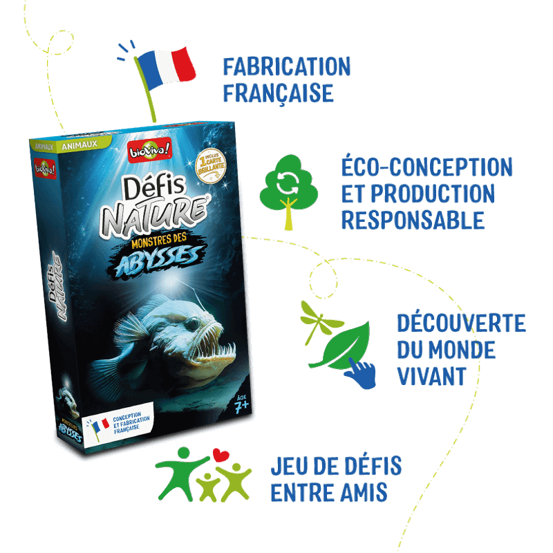 Bioviva! - Défis Nature - Monstres des Abysses - 7 ans et +