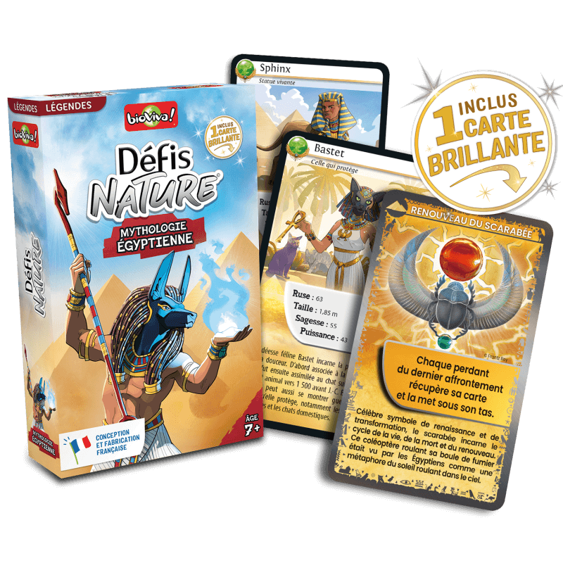 Bioviva! - Défis Nature - Mythologie Egyptienne - 7 ans et +