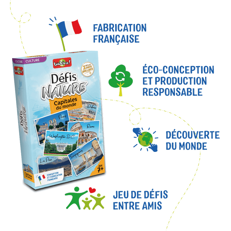 Bioviva! - Défis Nature - Capitales du Monde - 7 ans et +