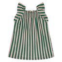 Stains &amp; Stories - Robe manches courtes fille lignée - Blush