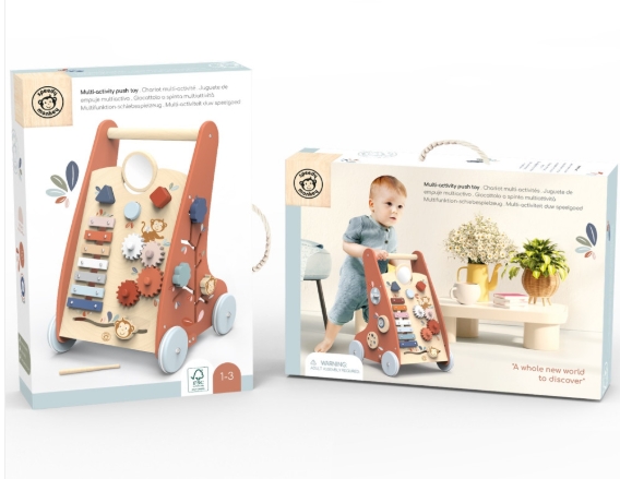 Speedy Monkey - Chariot de marche multi-activités - 12 mois+