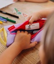 Hello Hossy - Trousse scolaire - Mini Mauve