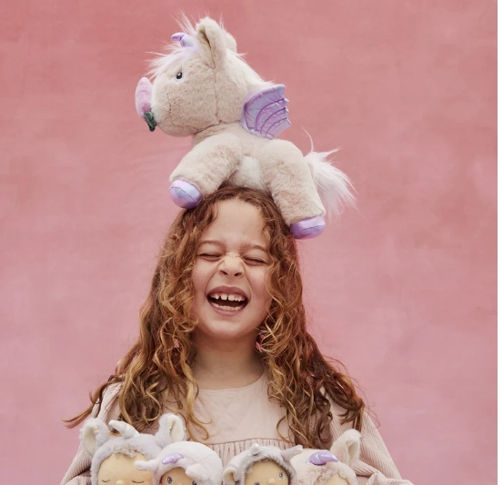 Olli Ella - Dinkum Unicorn -  Shimmer Pink