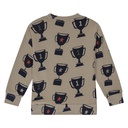 STAINS &amp; STORIES (BY BABYFACE) - Sweatshirt avec motifs coupes - Garçon