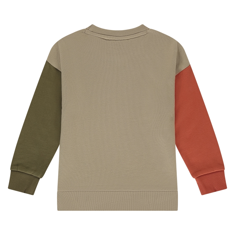 STAINS &amp; STORIES (BY BABYFACE) - Sweatshirt Tricolore - Garçon