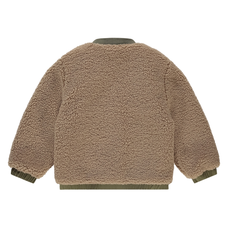 STAINS &amp; STORIES (BY BABYFACE) - Veste kaki réversible - Garçon