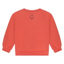 STAINS & STORIES (BY BABYFACE) - Sweatshirt corail - Fille