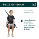 Chicco - Rehausseur Quasar Fix i-Size +7 ans - Obsidian