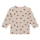 A TINY STORY - T-shirt à manches longues imprimé cookies