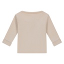 A TINY STORY - T-shirt beige à manches longues