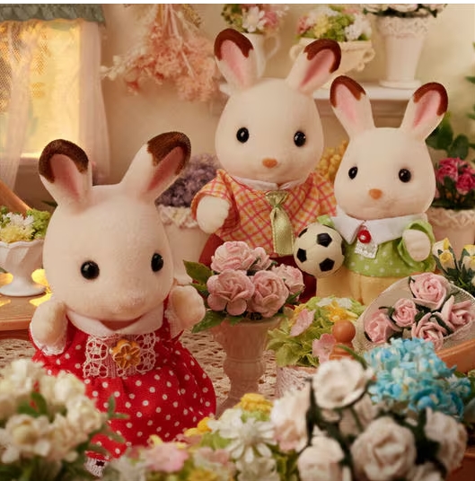 Sylvanian Families - La famille chat tigré - 3 ans +