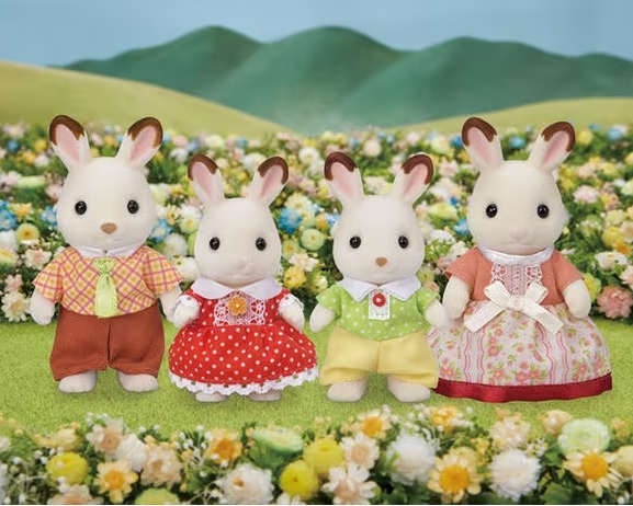 Sylvanian Families - La famille chat tigré - 3 ans +