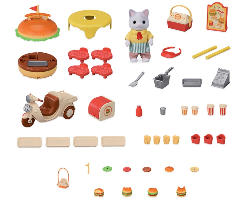 Sylvanian Families - La famille chat tigré - 3 ans +