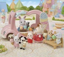 Sylvanian Families - Le monospace rose et set de pique-nique - 3 ans +