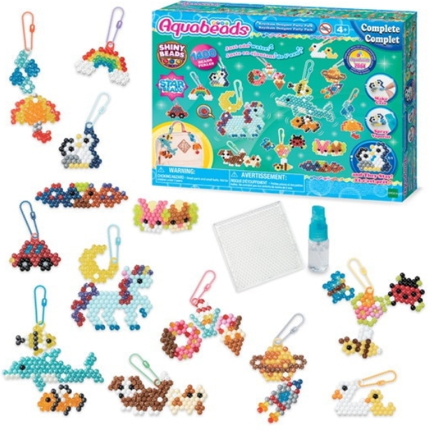 DJECO - 400 Perles bois Arc-en-ciel - 4 à 8 ans