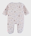 Noukie's - Pyjama dinosaure en velours - Blanc