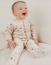 Noukie's - Pyjama jungle en velours - Beige