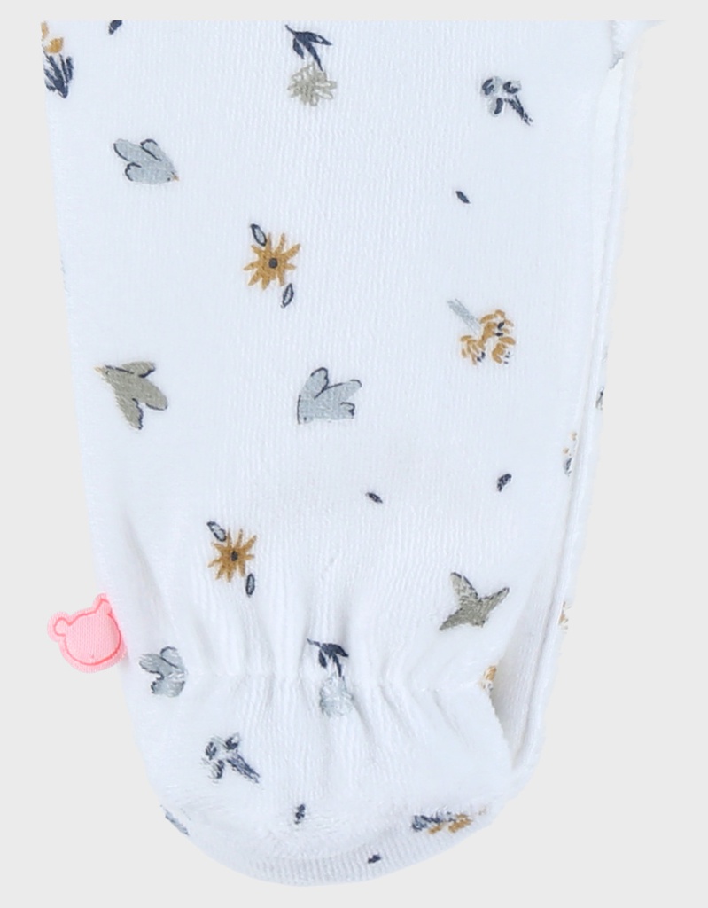 Noukie's - Pyjama jungle en velours - Beige