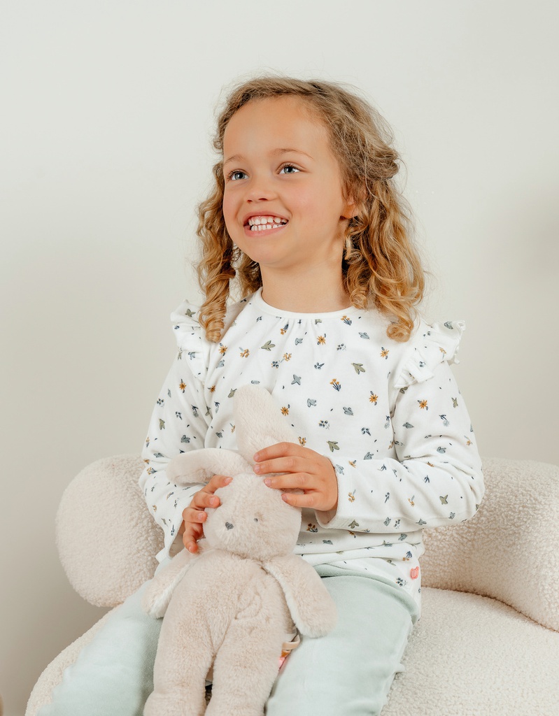 Noukie's - Pyjama jungle en velours - Beige