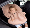 Bemini - Poncho de Voyage 9-36m Natural Teddy + Pady Jersey