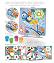 Crealign' - Pochoirs motifs Couleurs de Printemps - 3 ans +