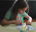 Crealign' - Pochoirs motifs Couleurs de Printemps - 3 ans +