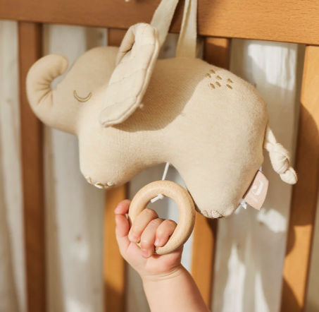 Jollein - Peluche musicale - Eléphant Tales