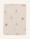JOLLEIN - Gant de Toilette Gaze de Coton 15x20cm - Animal Friends - 3 Unités