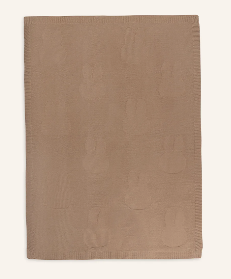 Jollein - Couverture Berceau 75x100cm - Miffy Biscuit
