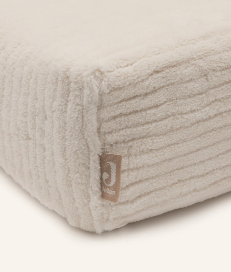 Jollein - Housse Matelas à Langer - Cloudy Rib - Oatmeal