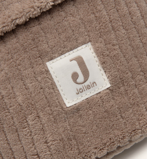 Jollein - Panier de Rangement - Cloudy Rib Milky Coffee