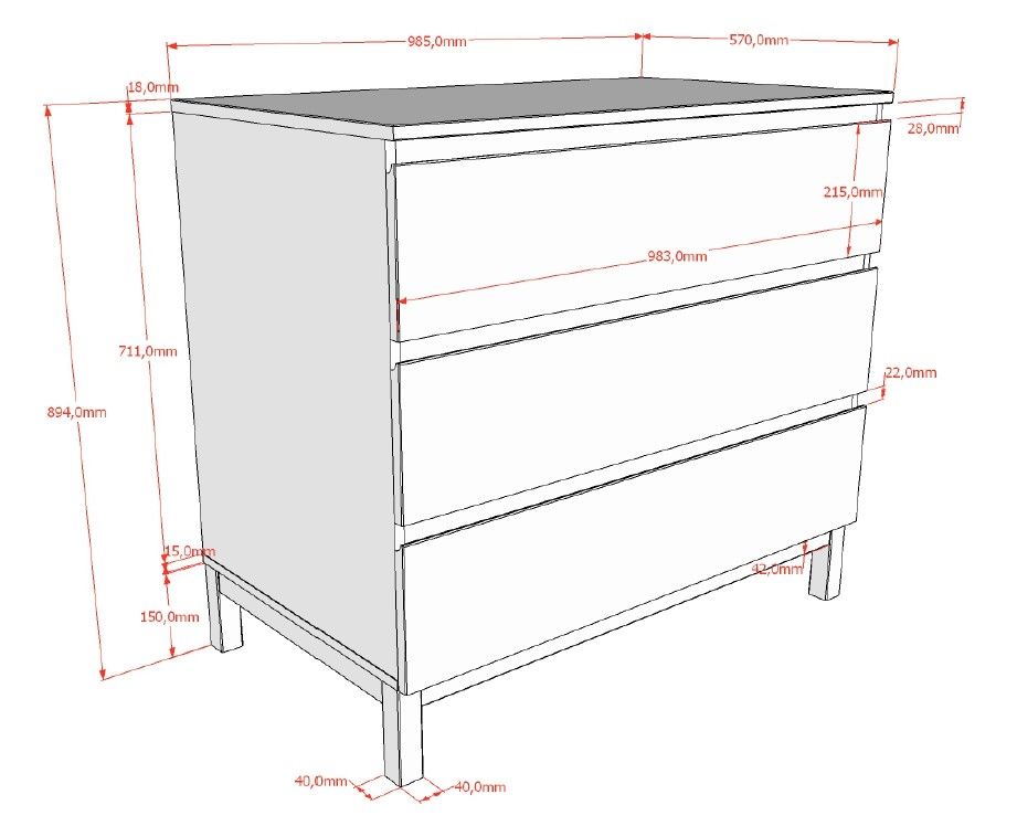 Vipack (Jaxx) - EVA - Commode